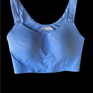 Forever 21 Light Blue sports bra